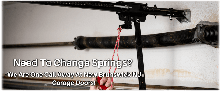 Broken Garage Door Spring New Brunswick NJ